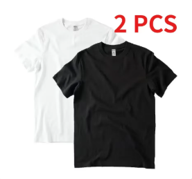 Undershirt Crew Neck - Pacote com 2 Camisetas de Fibra