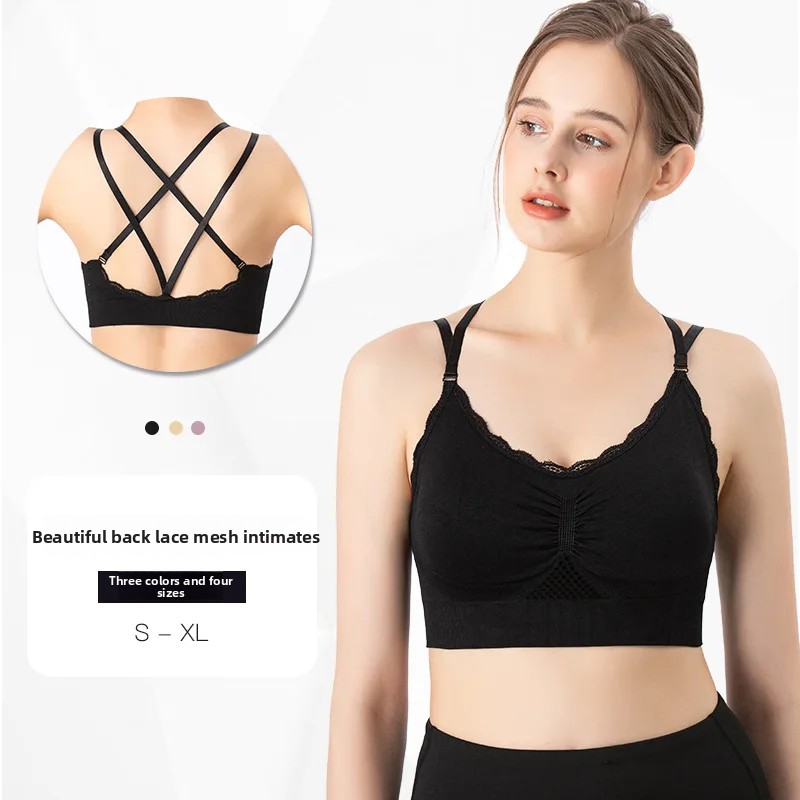 Quick Dry Underwear - Sutiã Esportivo Feminino KUCLUT com Renda
