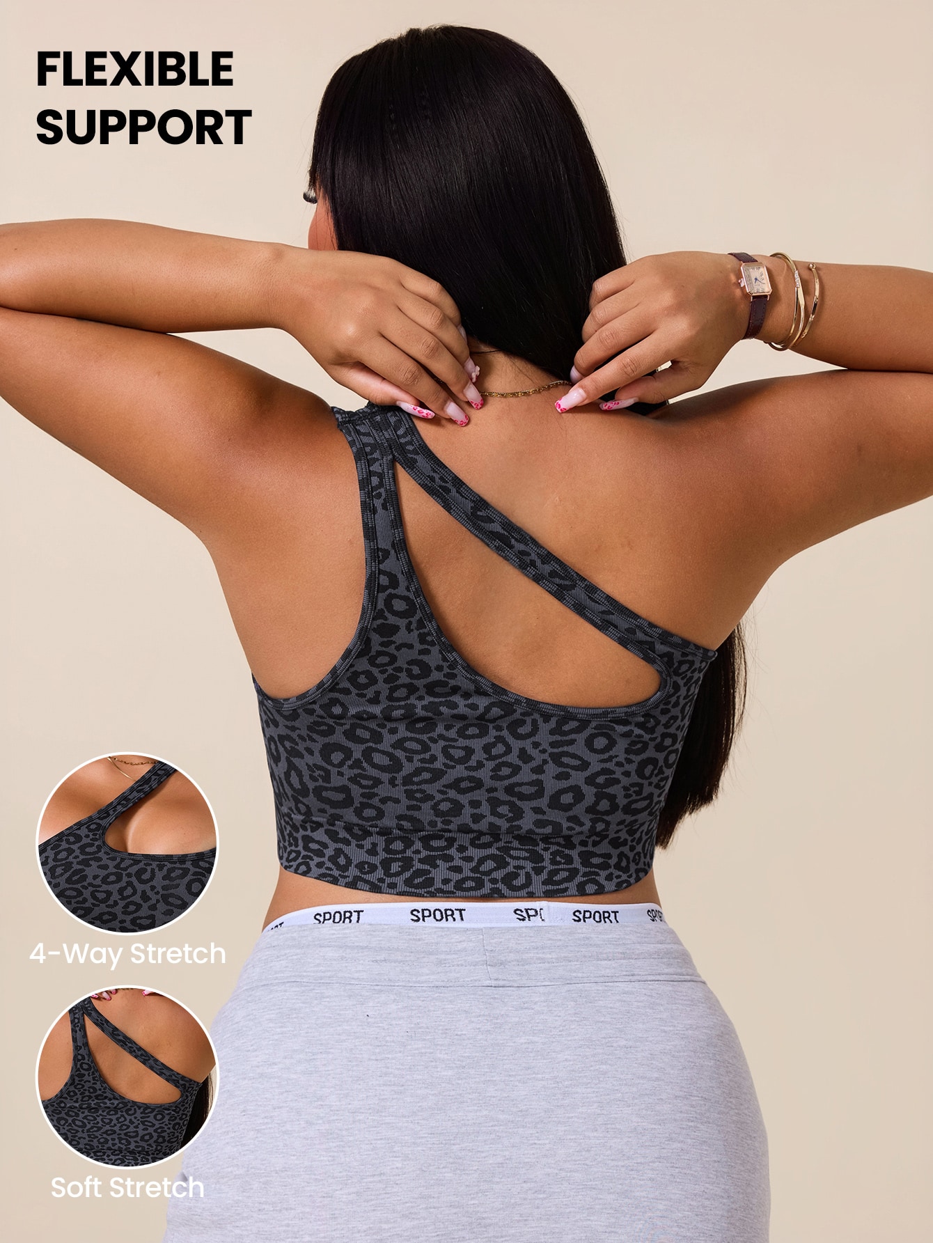 Sutiã Esportivo Assimétrico Pl - Tank Top Ribbed avaliação e preço