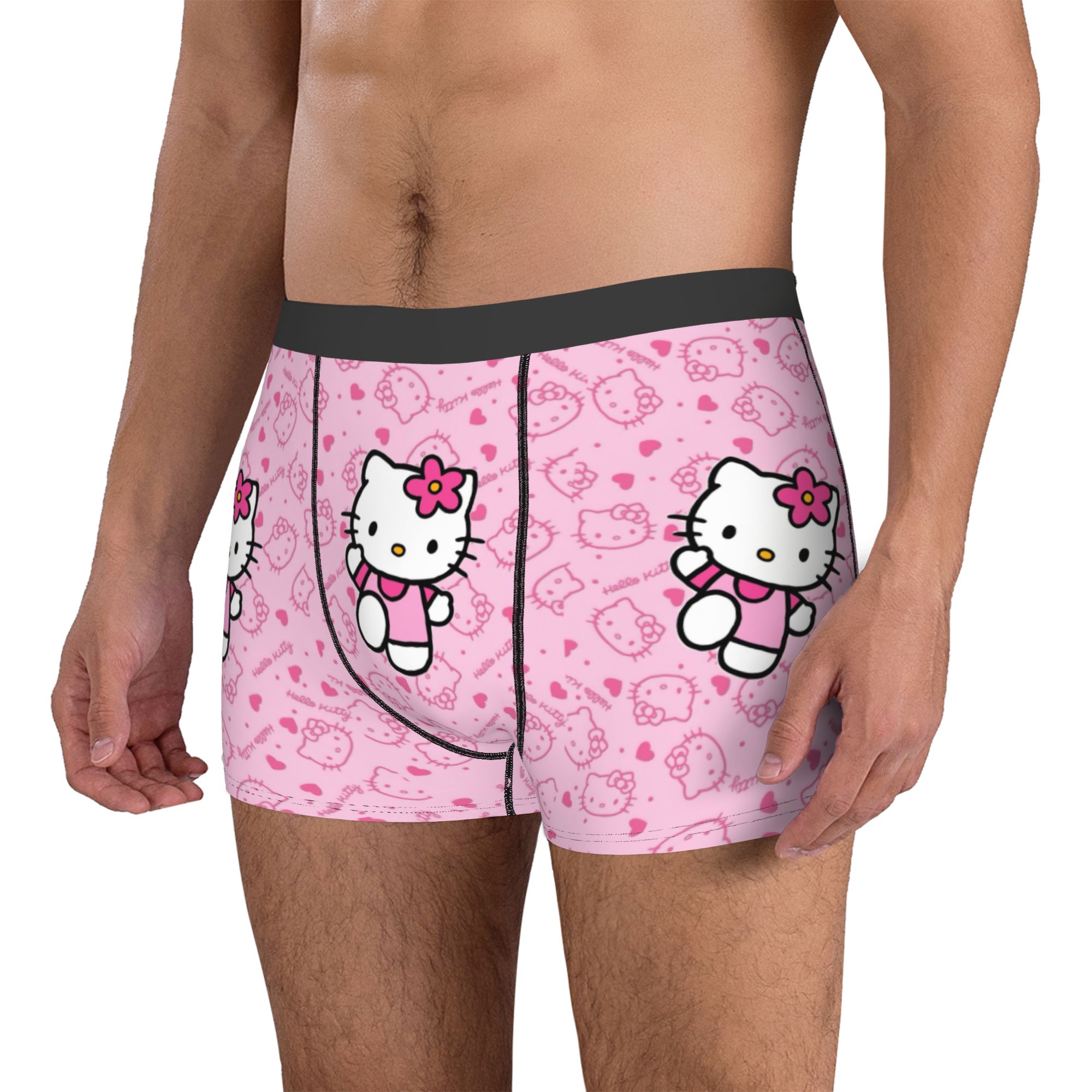 Cuecas Boxer Estampadas Rosa K - Boxer Shorts Modal avaliação e preço