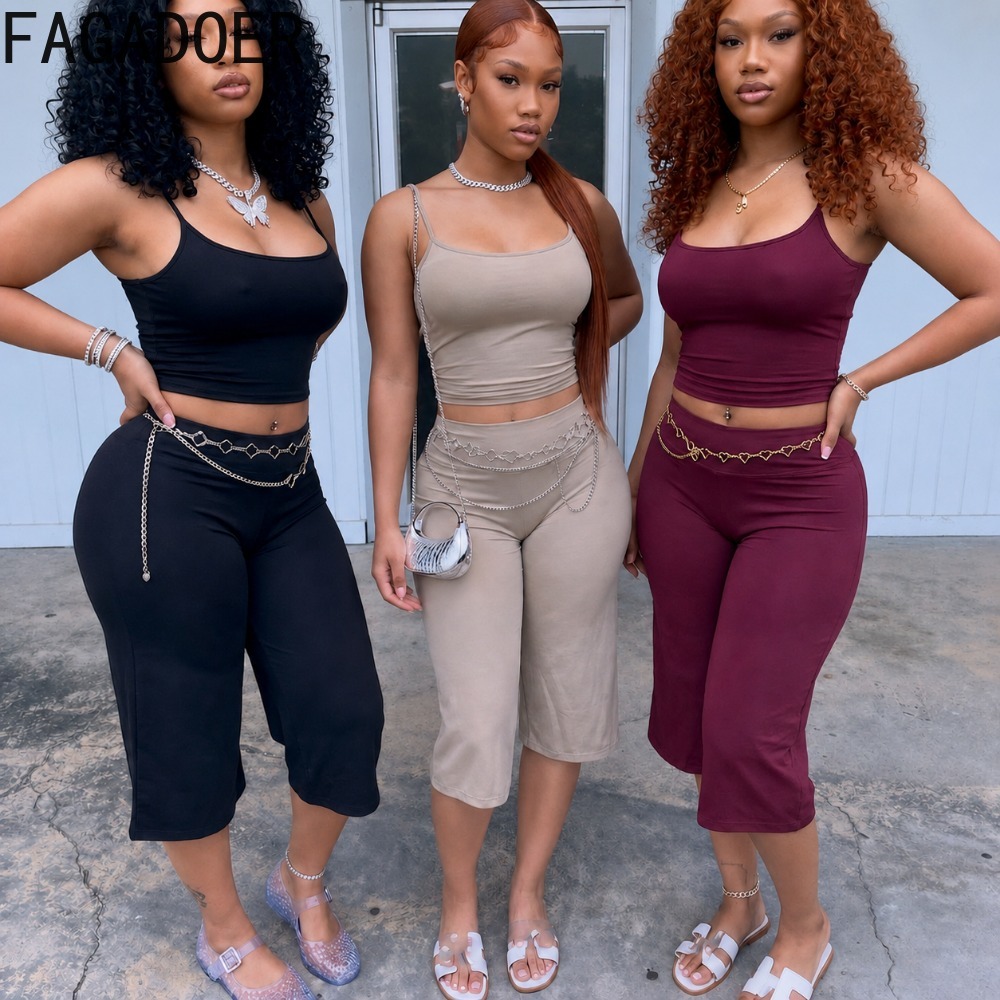 FAGADOER INS Conjunto Feminino - Suspender Tank Top avaliação e preço