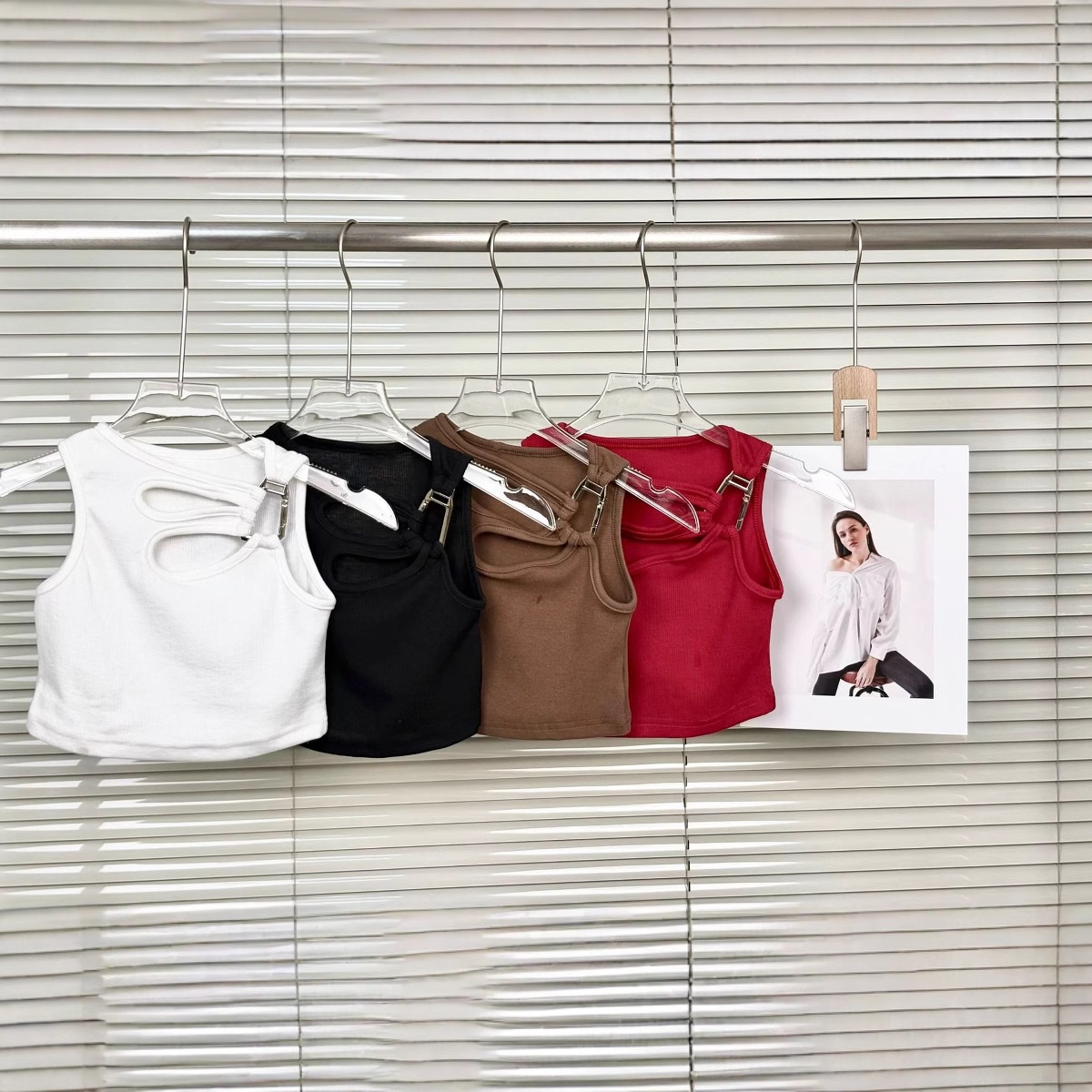 Camisetas Sem Mangas para Meni - Tank Top Ribbed avaliação e preço