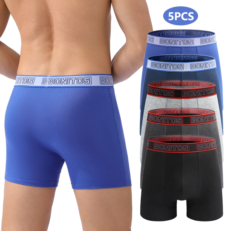 5 peças calcinha masculina sex - Boxer Shorts Modal avaliação e preço